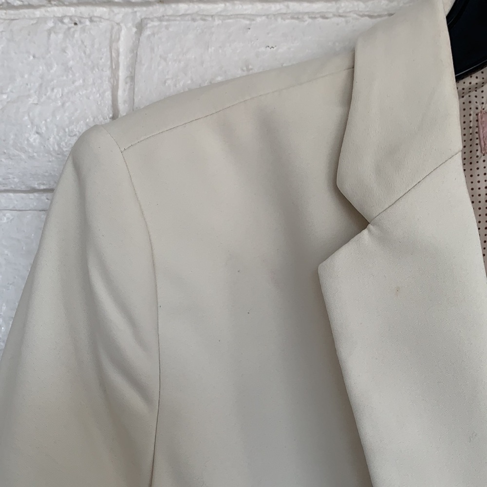 Philosophy - Eggshell Suit Jacket - image 8